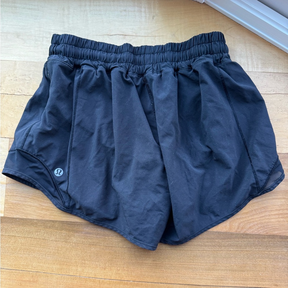 lululemon athletica Women's Black Running Shorts Size 4T